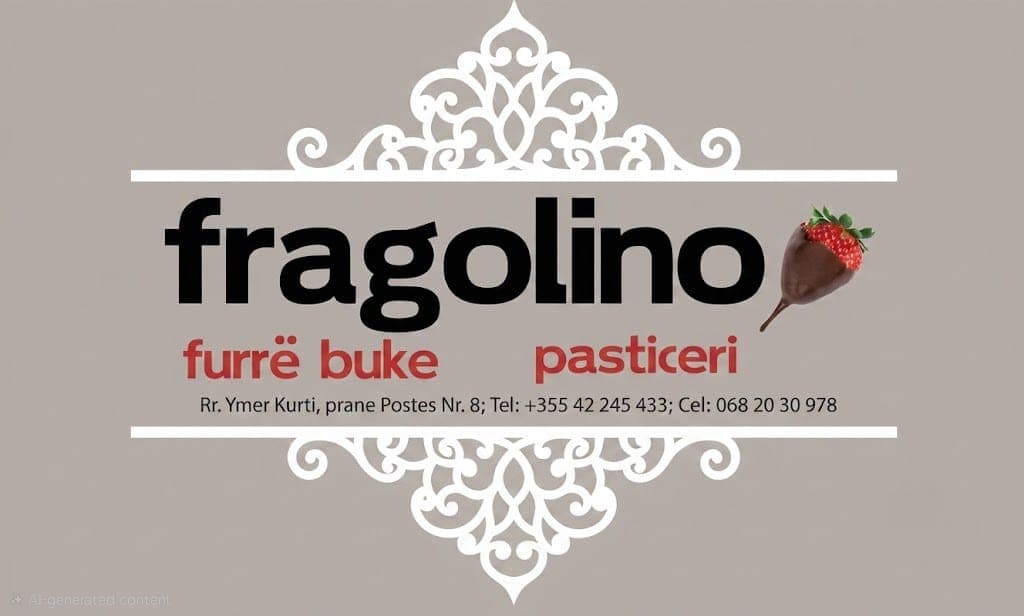 PASTICERI FRAGOLINO - BAR KAFE, FURRE BUKE DHE TORTA ME POROSI NE TIRANE